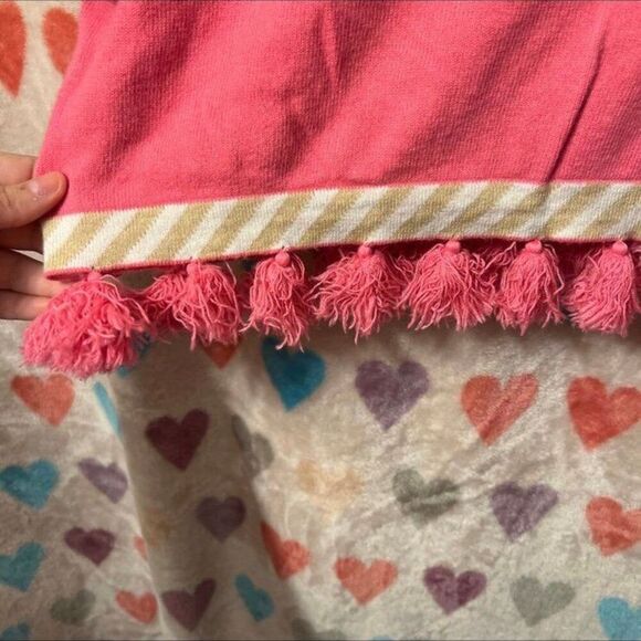 Lilly Pulitzer Ilene Sweater Pink XXS Tassles - Picture 5 of 7